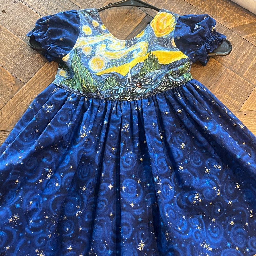 Custom Starry night dress